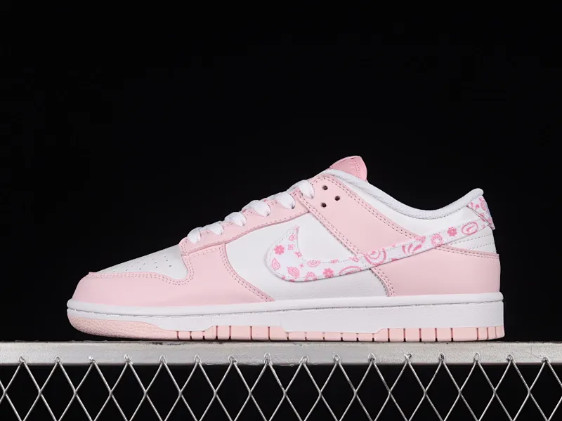 All categories Nk SB Dunk series Nk SB Dunk Low low-top sneakers Nk Dunk Low "Pink Paisley" Sakura pink SB low-top sports and leisure sneakers FD1449-100